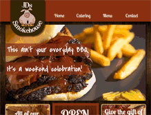 Tablet Screenshot of jds-smokehouse.com